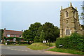Church and house, Tetford in Tetford