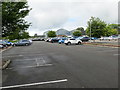 Part of the parking area at Houghton Hall Garden Centre in CA6 4EX