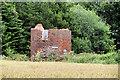 Derelict Brick Tower, Park House Farm in WA3 3QR