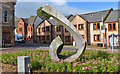 Sculpture, Kilbirnie Cross, North Ayrshire in KA25 7EA