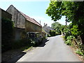 Village street, Batcombe in BA4 6BN
