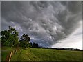 Storm clouds coming in in GL51 6JF