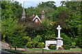 Ampfield war memorial in Ampfield