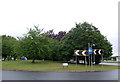 Roundabout on the B198, Goff's Oak in EN7 6JB