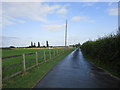The roadway to Hill Farm, Coddington in NG24 2QE