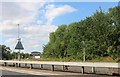 Wellingborough Road entering Kettering in NN15 6XS
