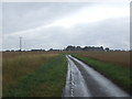 Road (bridleway) to Broom Hall Farm in SG14 2RN