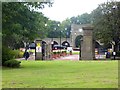 Gateway to West Road Cemetery and Crematorium in NE15 7TD
