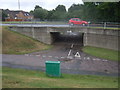 Underpass beneath Gresley Way, Stevenage in SG2 9JG