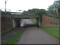 Cycle path towards Stevenage centre in SG1 1TX