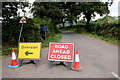 Road Closed - Diversion in EX24 6BS