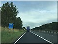 M6 signage - northbound in Little Strickland