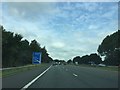 M6 signage - northbound in CA10 2BY