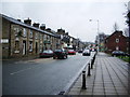 A682 the main street of Barrowford in BB9 6EG