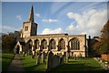 Priory church of Deeping St.James in PE6 8HF