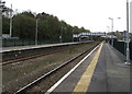 Haverfordwest railway station platform 1 in SA61 1UP