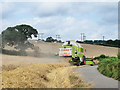 Harvesting barley crop in DH1 1HD