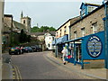 Hawes High Street and Church in DL8 3RA