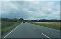 Open road on the A148 in Thornage