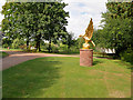 Eagle Sculpture at the International Centre for Birds of prey in GL18 1JL