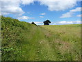 Fieldside bridleway near The Holt in Quatt Malvern