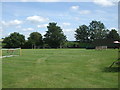 Cromhall school playing field in Townwell