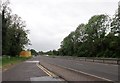 A40 trunk road near Dixton in NP25 3SP