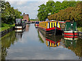 Canal at Gailey in Staffordshire in ST19 5PY
