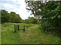 Two gates and a stile in Mapperley