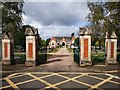 Main Entrance to Alperton Cemetery in HA0 4SP