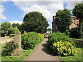 Churchyard path, Donington in Donington