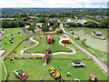 View over the play area at Folly Farm in SA68 0XA