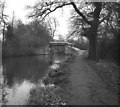 Dodd's Footbridge, Wey Navigation, Surrey in KT14 6EY