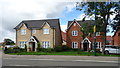 New houses on Banbury Road, Southam in CV47 2UW