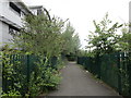 Footpath between Cafferata Way and Jessop Close in NG24 2JH
