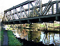 Meccano Bridge and the Staffordshire and Worcestershire Canal in WV6 8LY