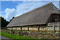 Thatched barn at Hensting in SO50 7HH