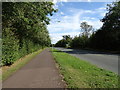 Cycle path beside Watling Street in MK11 2BB