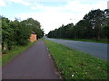 Cycle path beside Watling Street in MK11 4BB