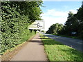 Cycle path into Milton Keynes in MK11 4BB