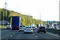 M25, London Orbital Motorway, near to South Weald in CM14 5QS
