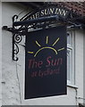 Sign for the Sun Inn, Lydiard Millicent in SN5 3LU