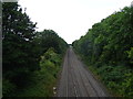 Railway towards Yate in BS37 7DP