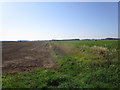 Drain in an almost flat landscape in Helpringham & Osbournby Ward