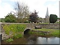 Footbridge over Venn Stream, Swimbridge in EX32 0PP