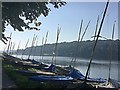 Sailing boats at Sheffield Viking Sailing Club in S6 6HH