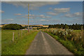 Country Lane near Hill of Middleton, Aberdeenshire in AB21 0RL