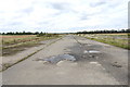 The northern end of RAF Fiskerton's runway in LN3 4EB