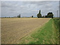 Stubble field near Sykemouth Farm in PE20 3HA