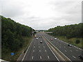 M1 motorway from Batley Road, Kirkhamgate in WF3 2AR